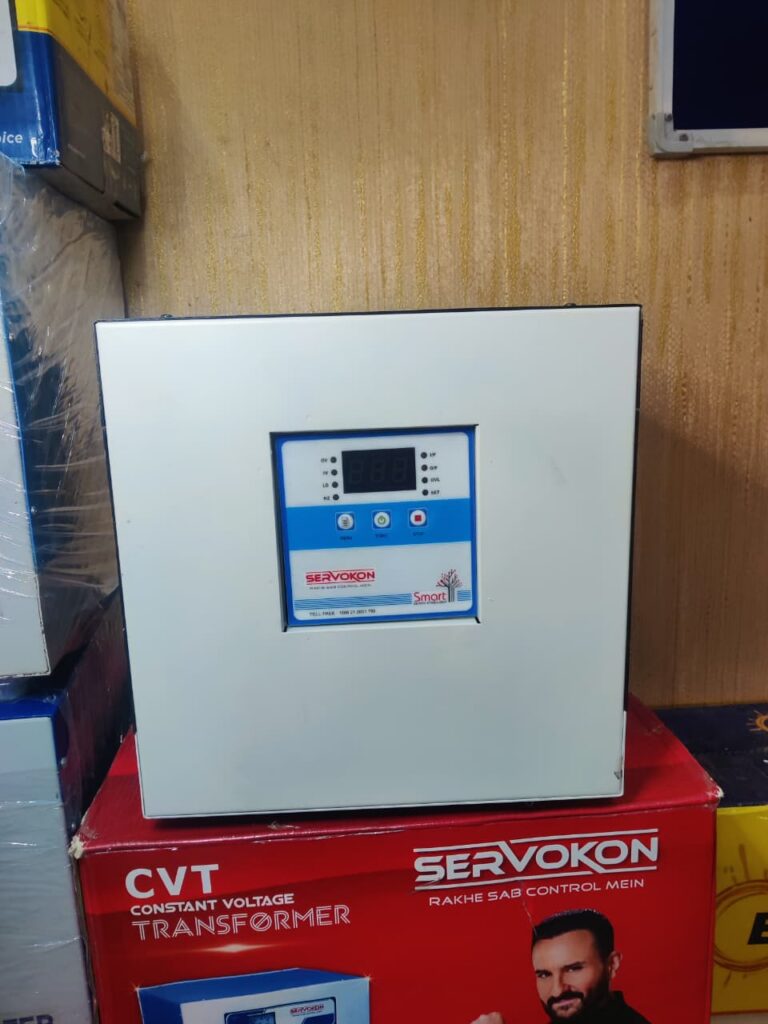 SERVOKON SERVO STABILIZER 5 KVA